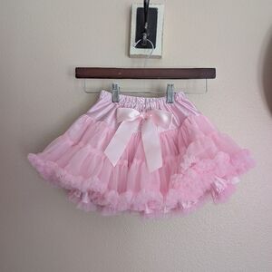 Creations of Grace Light Pink Tutu Tulle with Satin Bow Size 2T-3T Hobby Lobby